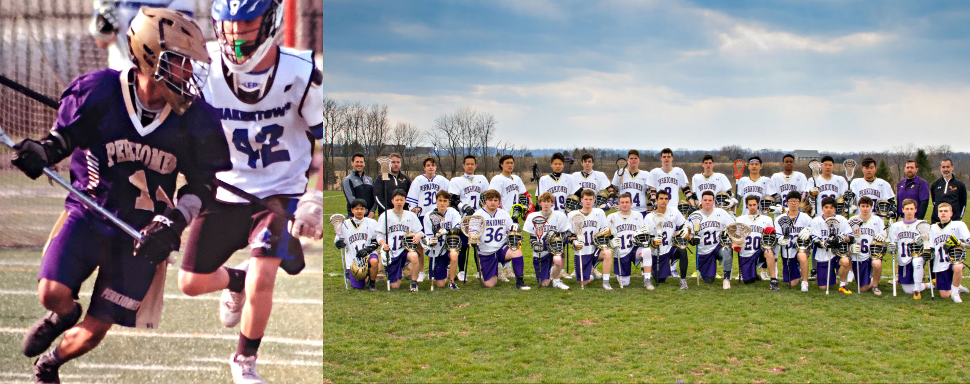 JPA student Sokhoeun ’19 playing lacrosse on the Perkiomen Lacrosse team. Jay Pritzker Academy, Siem Reap, Cambodia. Jay-Pritzker-Academy-Siem-Reap-Cambodia.