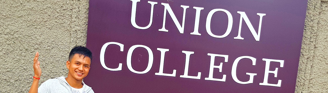 JPA class of 2019 arrive at college - Sokhoeun – Union College – NY, USA. Jay Pritzker Academy, Siem Reap, Cambodia. Jay-Pritzker-Academy-Siem-Reap-Cambodia.