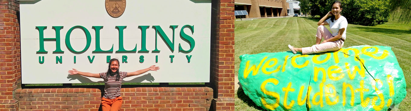 JPA class of 2019 arrive at college - Chanmolis – Hollins University – VA, USA. Jay Pritzker Academy, Siem Reap, Cambodia. Jay-Pritzker-Academy-Siem-Reap-Cambodia.