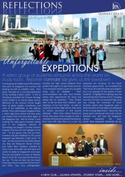 JPA Reflections Magazine 02 Quarter 1 2014-2015 - Jay Pritzker Academy