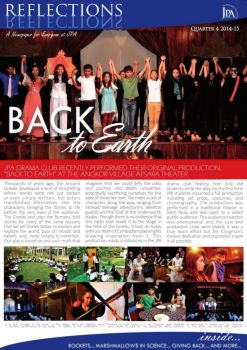 JPA Reflections Magazine 05 Quarter 4 2014-2015 - Jay Pritzker Academy