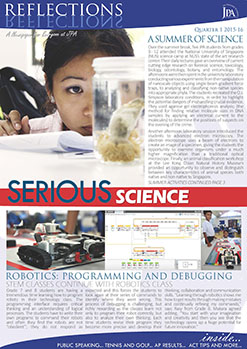 JPA Reflections Magazine 06 Quarter 1 2015-2016 - Jay Pritzker Academy